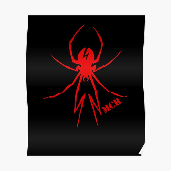 Copy of mcr spider	 Poster RB1810 product Offical mychemicalromance Merch