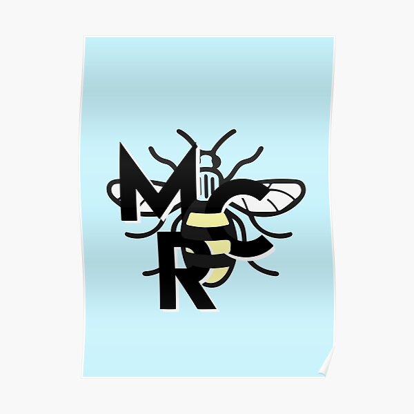 Manchester MCR Worker Bee Poster RB1810 product Offical mychemicalromance Merch