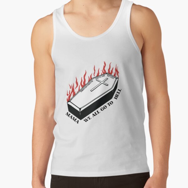 Through Fortune And Flame We Fall - MCR Tank Top RB1810 product Offical mychemicalromance Merch