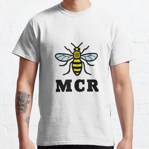 Manchester Bee MCR Classic T-Shirt RB1810 product Offical mychemicalromance Merch