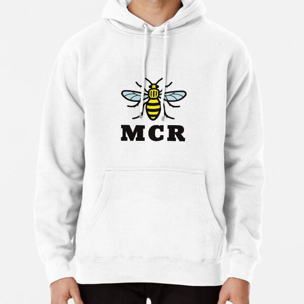 Manchester Bee MCR Pullover Hoodie RB1810 product Offical mychemicalromance Merch