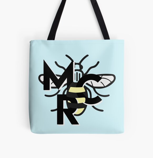 Manchester MCR Worker Bee All Over Print Tote Bag RB1810 product Offical mychemicalromance Merch