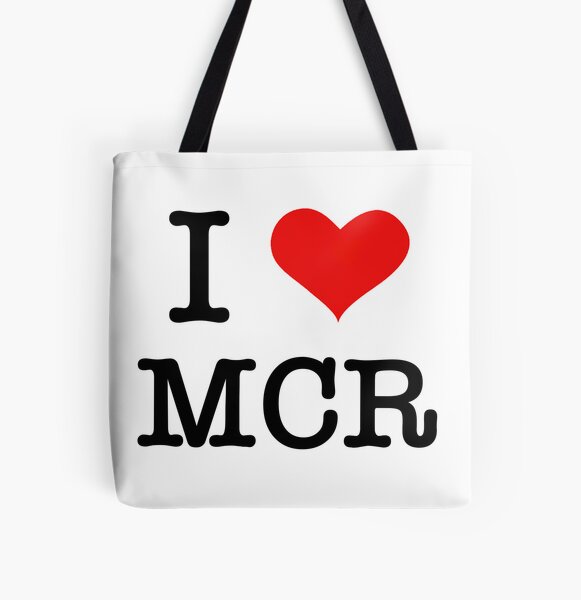 I HEART MCR All Over Print Tote Bag RB1810 product Offical mychemicalromance Merch