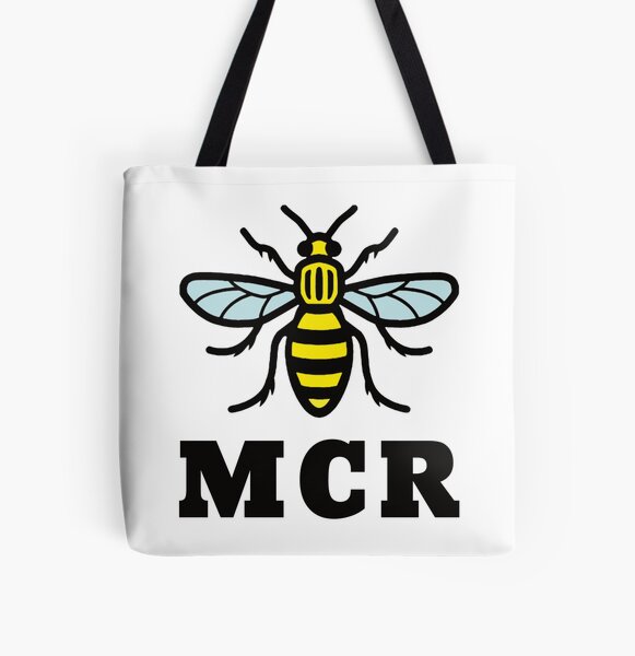 Manchester Bee MCR All Over Print Tote Bag RB1810 product Offical mychemicalromance Merch
