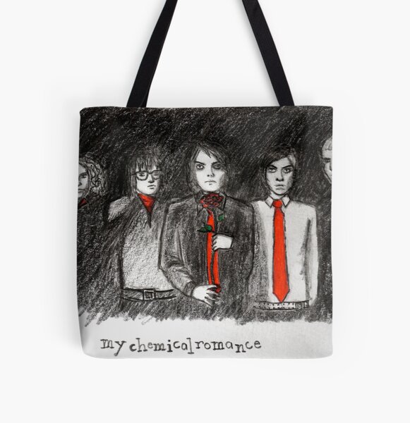 cartoon mcr All Over Print Tote Bag RB1810 product Offical mychemicalromance Merch