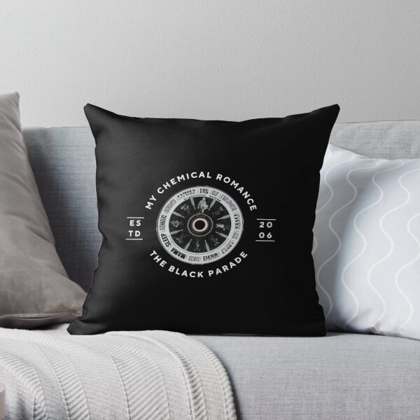(Inverted) The Black Parade - 2006 MCR Throw Pillow RB1810 product Offical mychemicalromance Merch