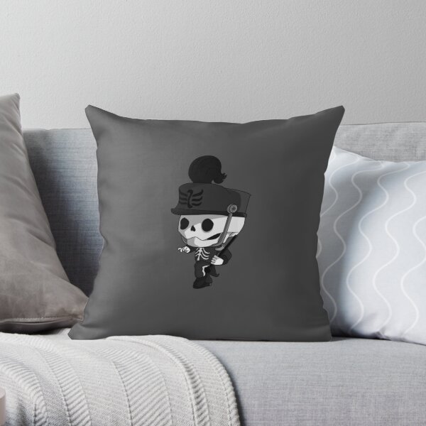 Pepe - MCR sticker Throw Pillow RB1810 product Offical mychemicalromance Merch