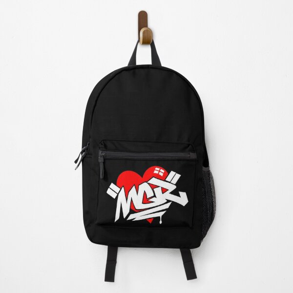 Love Mcr red and white Backpack RB1810 product Offical mychemicalromance Merch