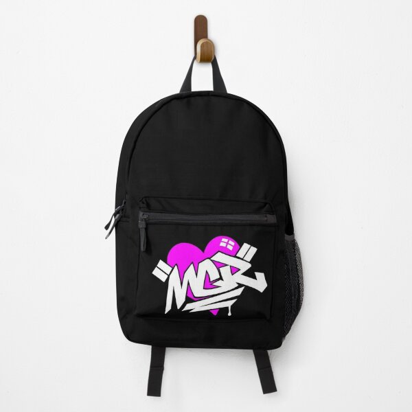 Love mcr pink and white Backpack RB1810 product Offical mychemicalromance Merch