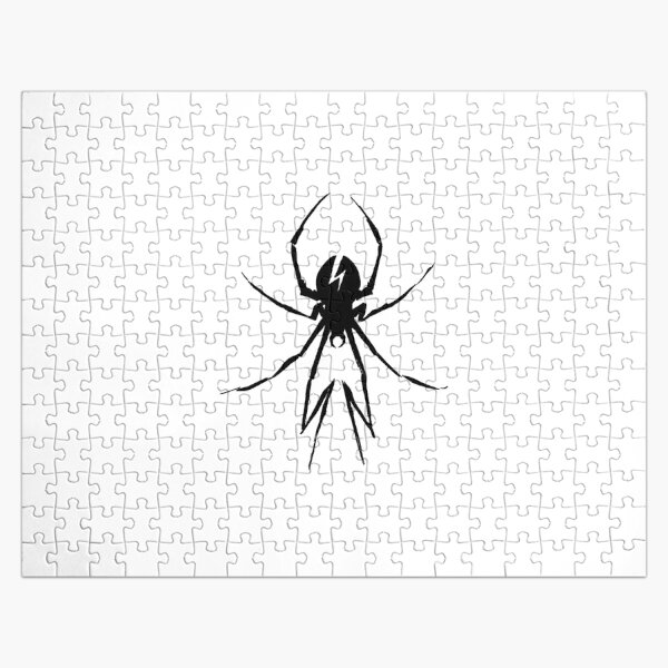 Black Spider MCR Jigsaw Puzzle RB1810 product Offical mychemicalromance Merch